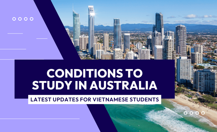 Condition to study in Australia